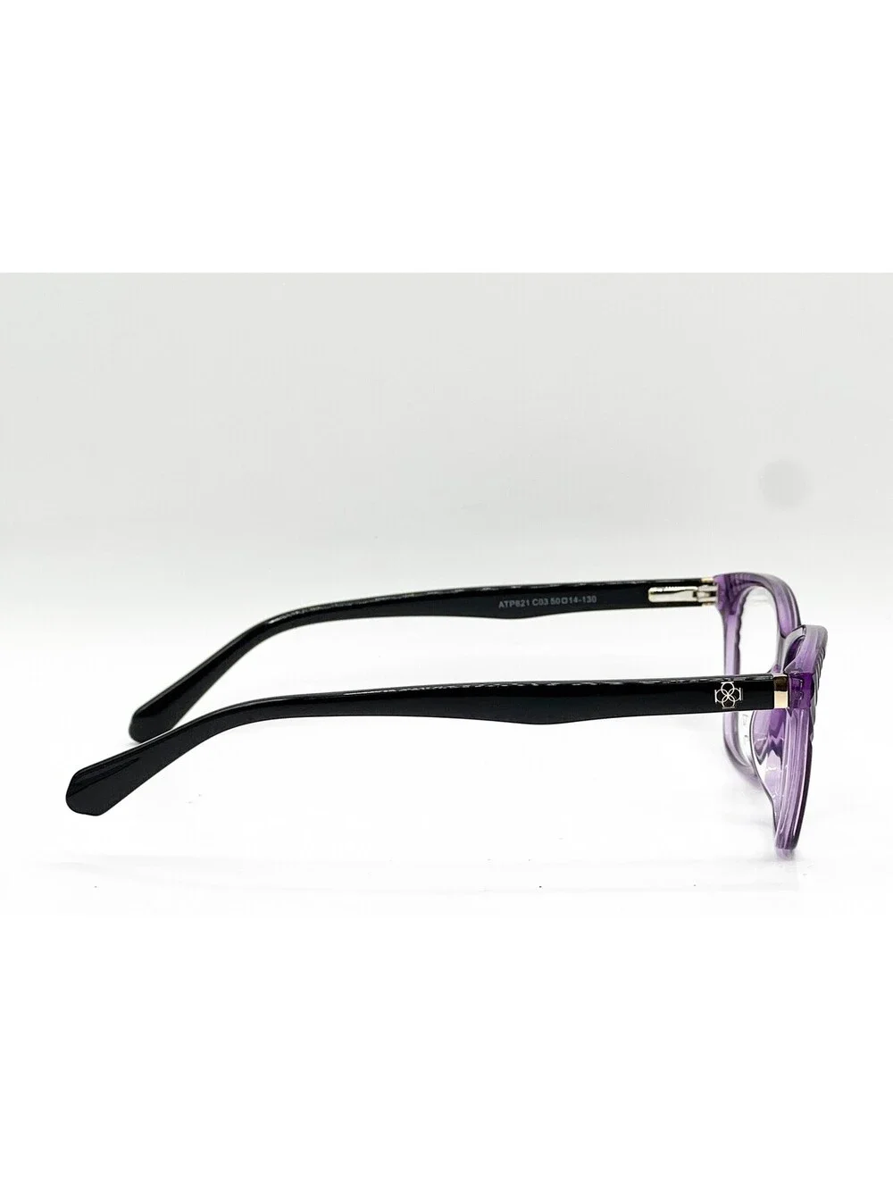 Ann Taylor Atp821 C03 Purple Authentic Eyeglasses 50-14-130